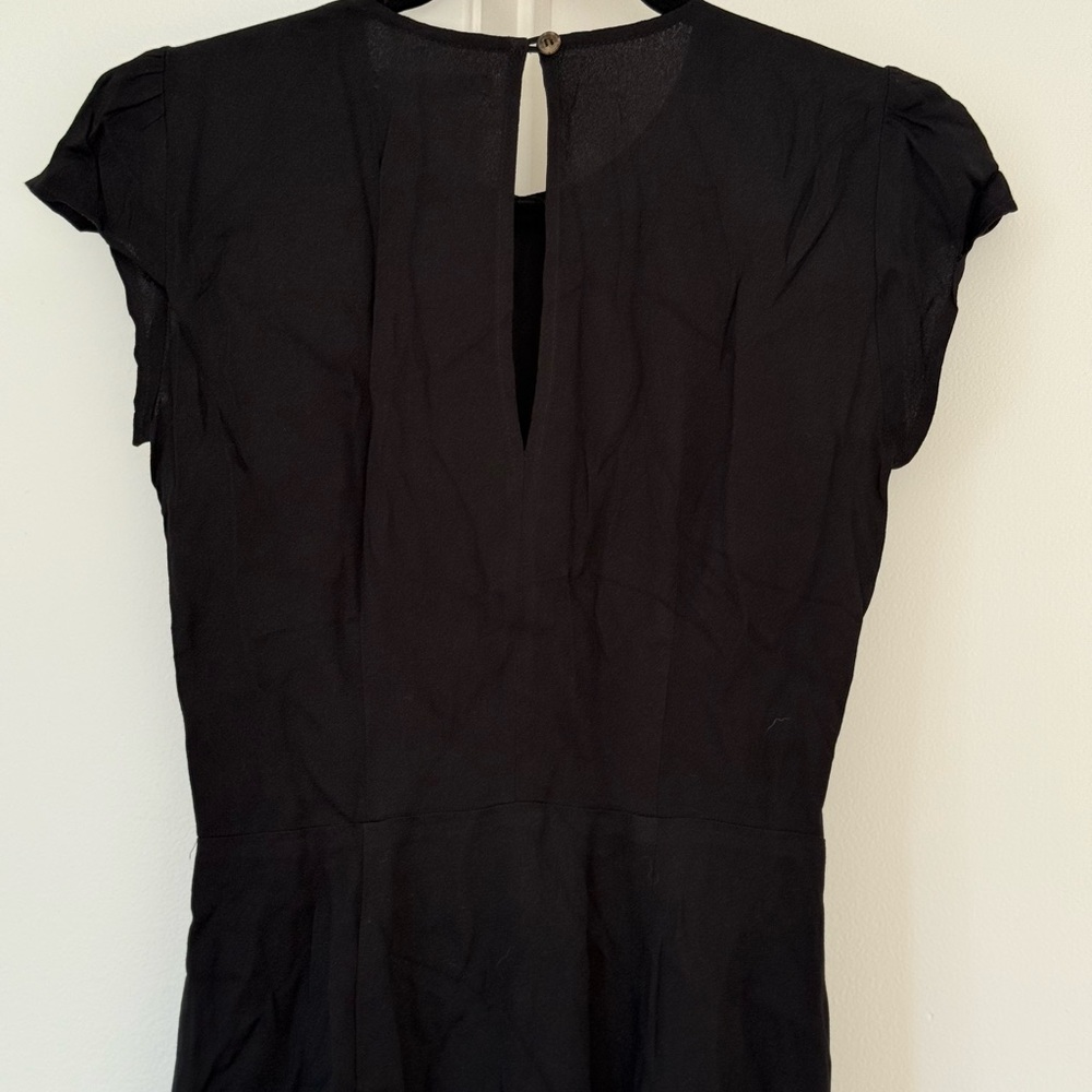 Women’s Reformation Black Maxi Button Up Dress - Picture 6 of 12